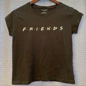 Friends TV Show Cropped Tee